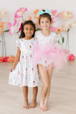 Fairy Princess 3/4 Sleeve Tutu Leotard - Mila & Rose ® - Flyclothing LLC