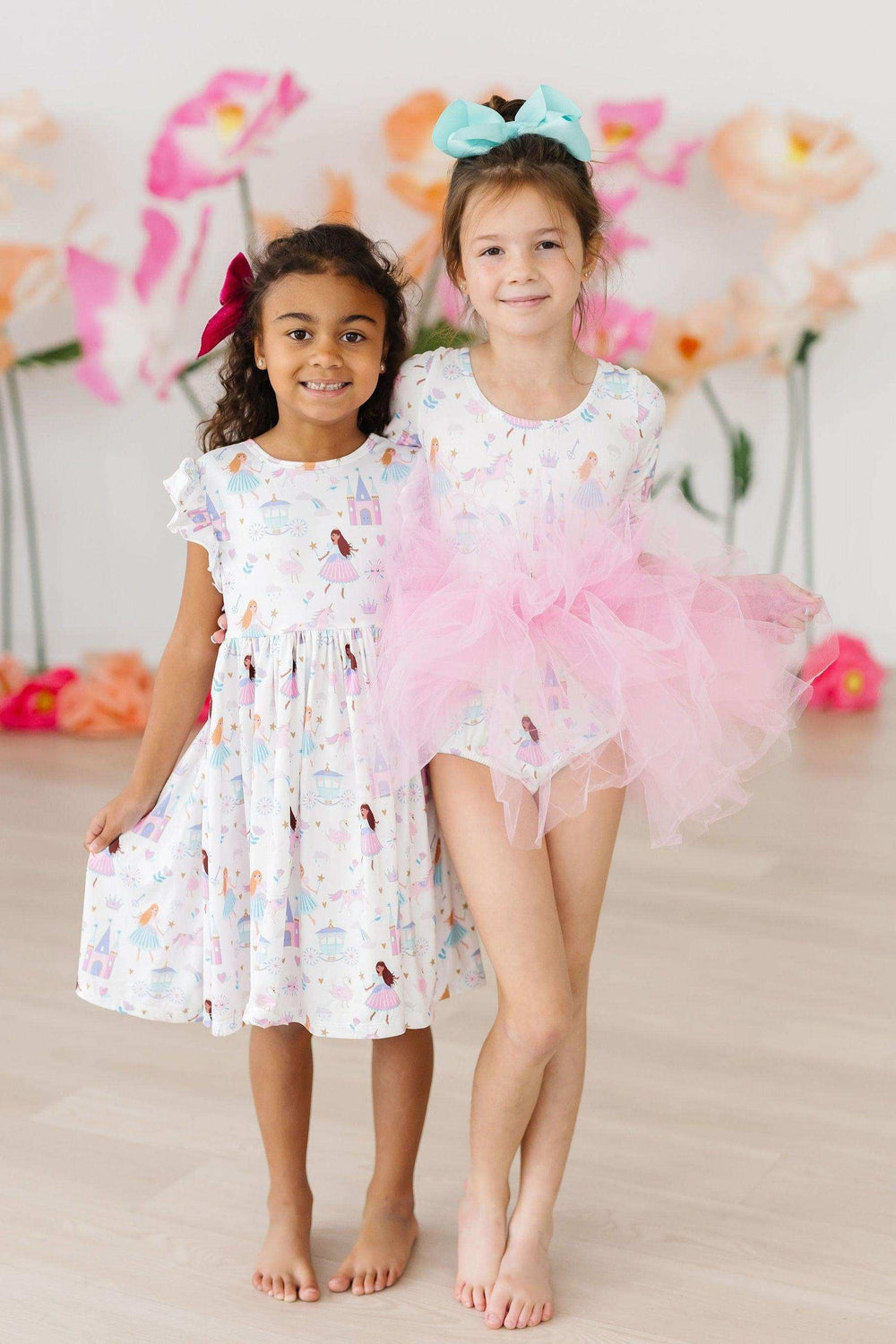 Fairy Princess Flutter Sleeve Twirl Dress - Mila & Rose ® - Flyclothing LLC