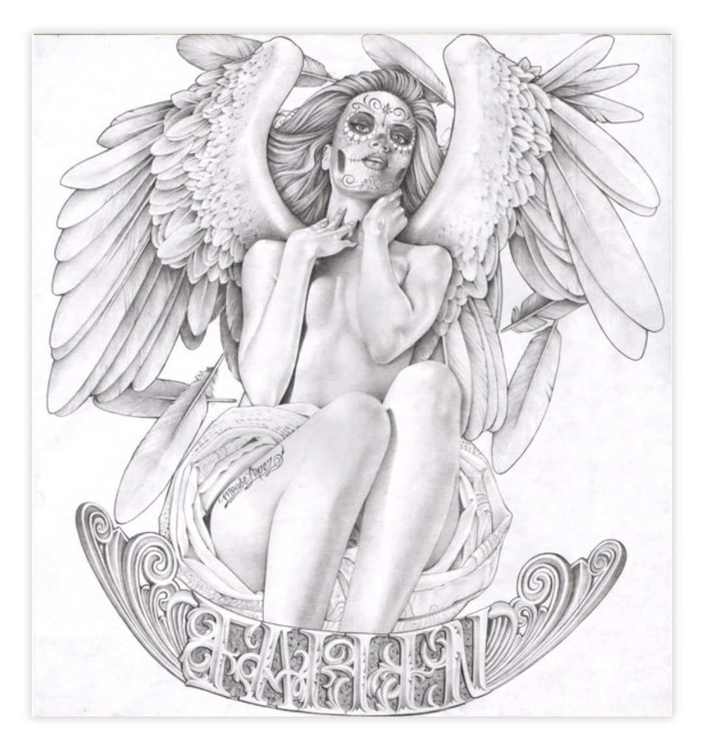 Black Market Art Company Fallen Print - Black Market Art Company - Flyclothing LLC