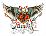 Black Market Art Company Family Print - Black Market Art Company - Flyclothing LLC