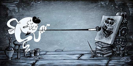 Black Market Art Company Famous Dead Artist Print - Black Market Art Company - Flyclothing LLC