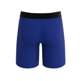 The Fancy Feather | Peacock Long Leg Ball Hammock® Pouch Underwear With Fly - Shinesty - Flyclothing LLC