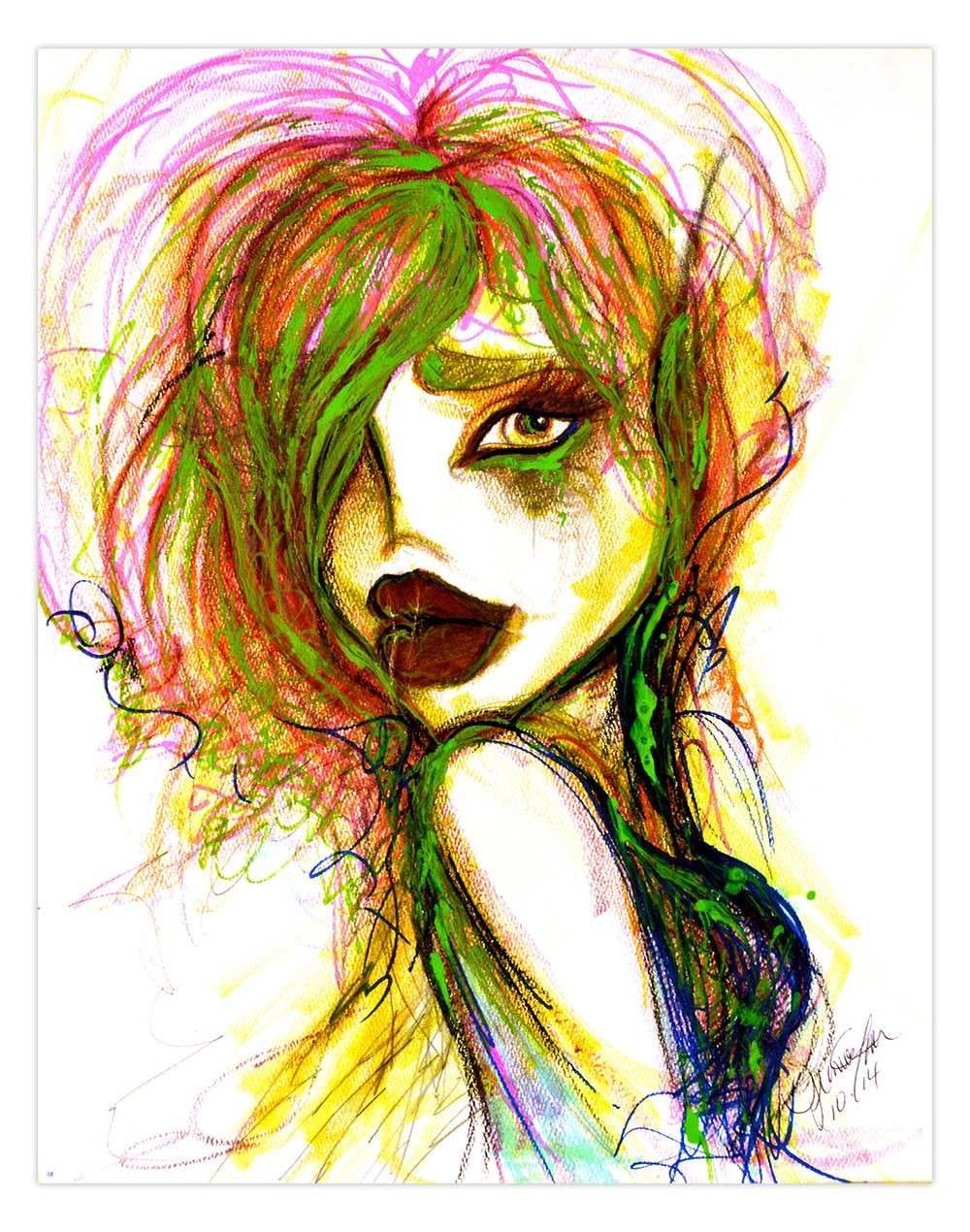 Black Market Art Company Fantasy Print - Black Market Art Company - Flyclothing LLC