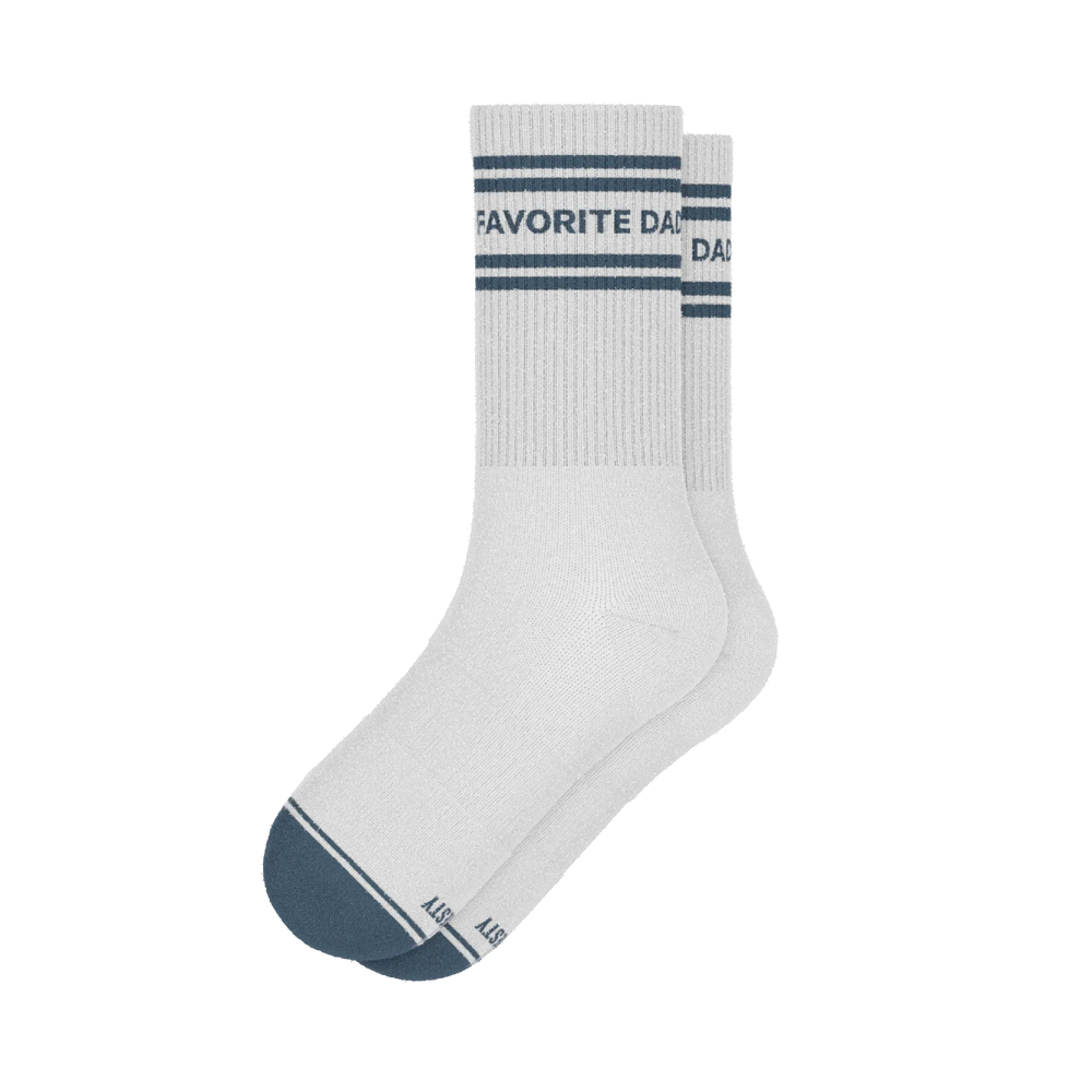 The Favorite Dad | Father's Day Heel Hammock™ Crew Socks - Shinesty - Flyclothing LLC