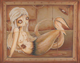Black Market Art Company Feejee Mermaid Print - Black Market Art Company - Flyclothing LLC