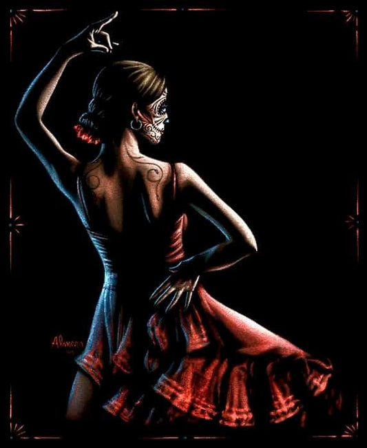Black Market Art Company Flamenca Print - Black Market Art Company - Flyclothing LLC