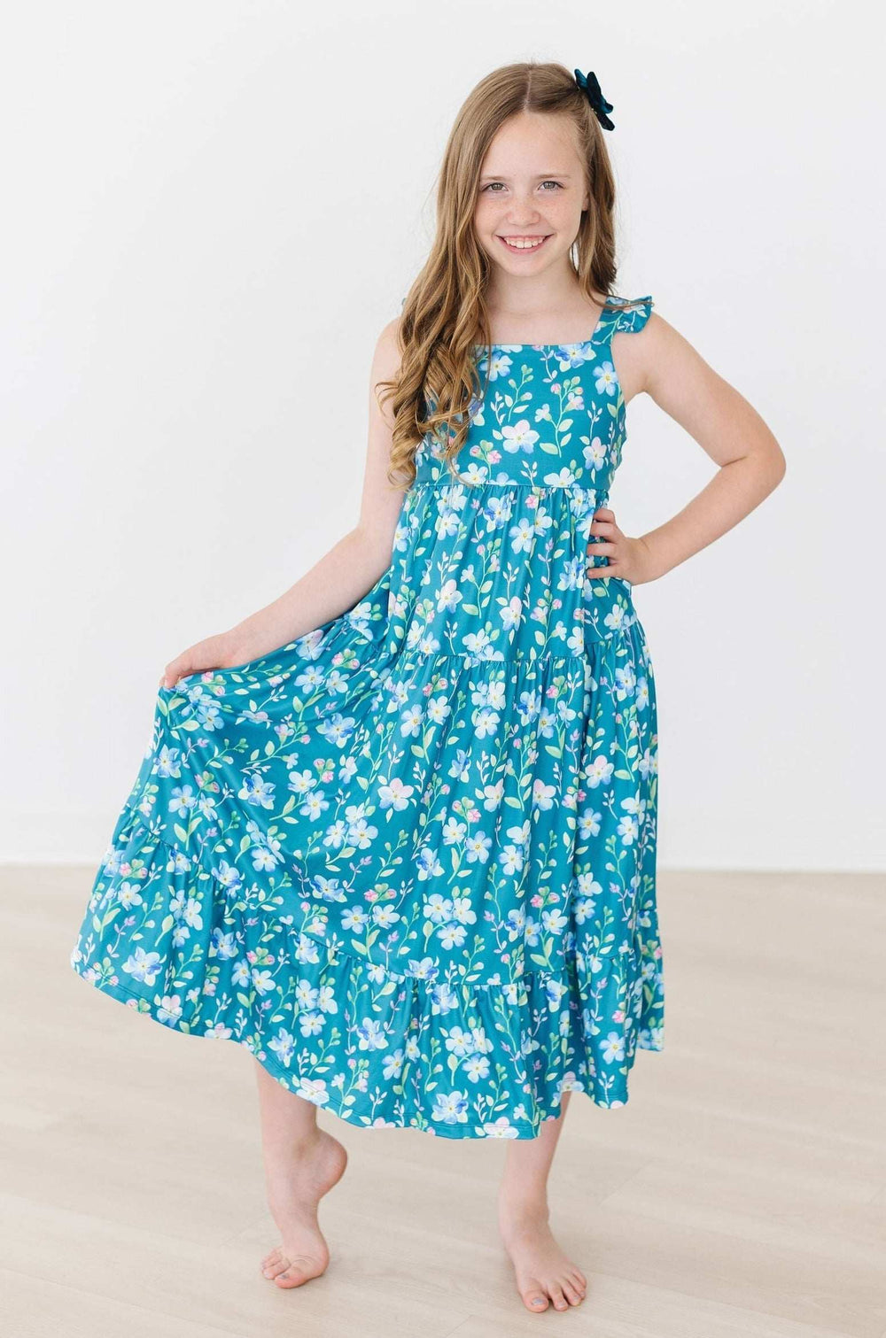 Floral Breeze Ruffle Maxi Dress - Mila & Rose ® - Flyclothing LLC