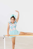 Floral Garden S/S Twirl Leotard - Mila & Rose ® - Flyclothing LLC