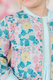 Floral Garden Shimmer Jacket - Mila & Rose ® - Flyclothing LLC
