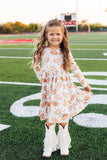 Football Friday L/S Pocket Twirl Dress - Mila & Rose ® - Flyclothing LLC