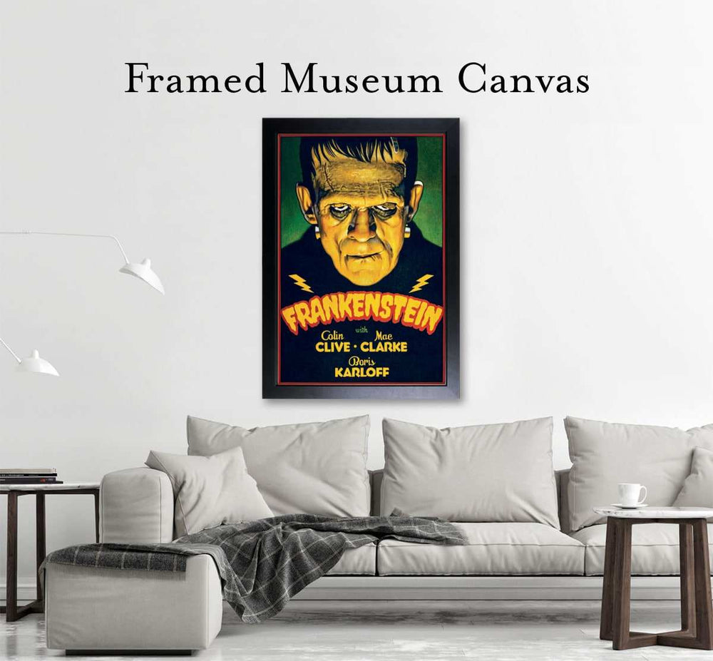 Black Market Art Company Frankenstein Movie Poster Print - Black Market Art Company - Flyclothing LLC