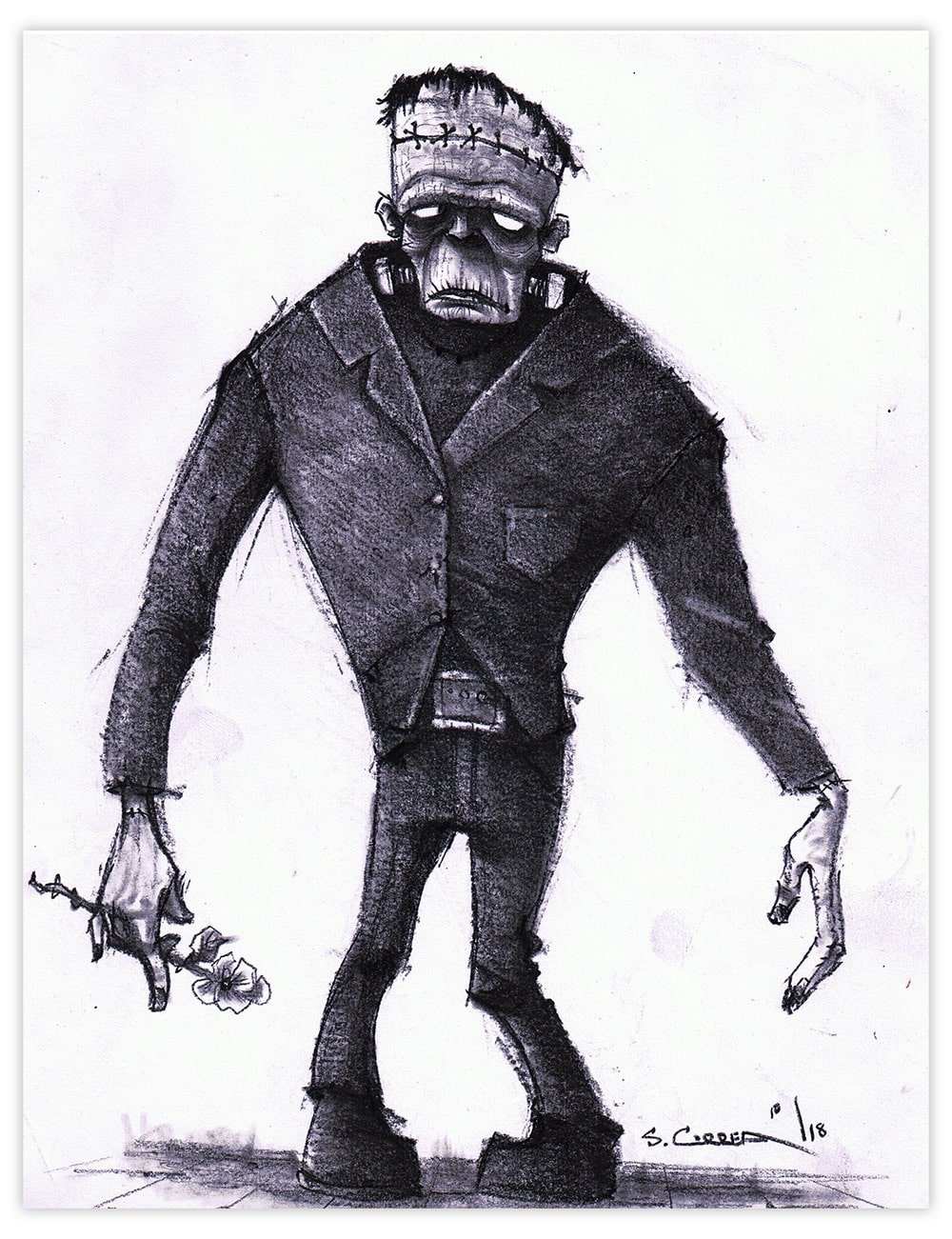 Black Market Art Company Frankie Print - Black Market Art Company - Flyclothing LLC