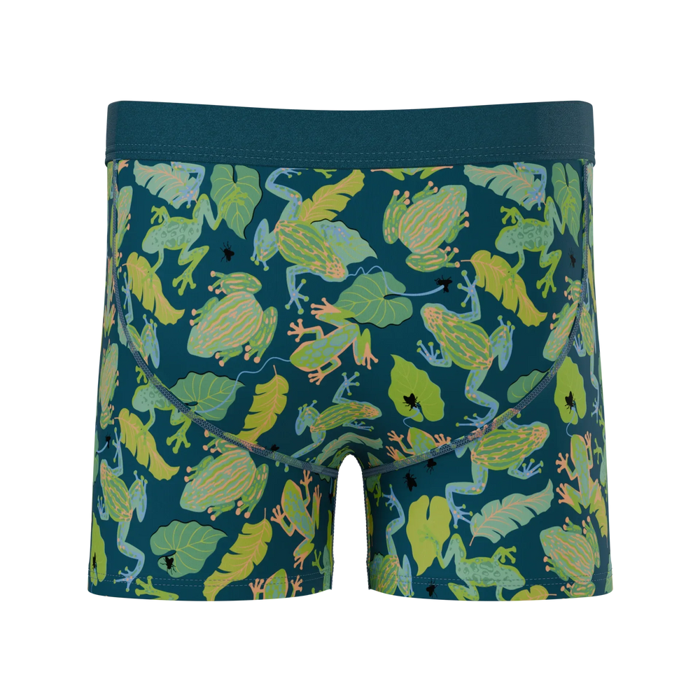 The Frog House | Tropical Frogs Boy's Boxer Briefs - Shinesty - Flyclothing LLC
