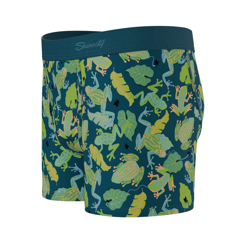 The Frog House | Tropical Frogs Boy's Boxer Briefs - Shinesty - Flyclothing LLC