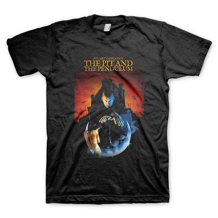 Pit and the Pendulum Poster T-Shirt - Pit and the Pendulum - Flyclothing LLC