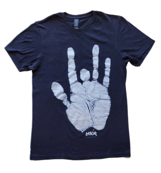 Jerry Garcia Hand T-Shirt Mens Black