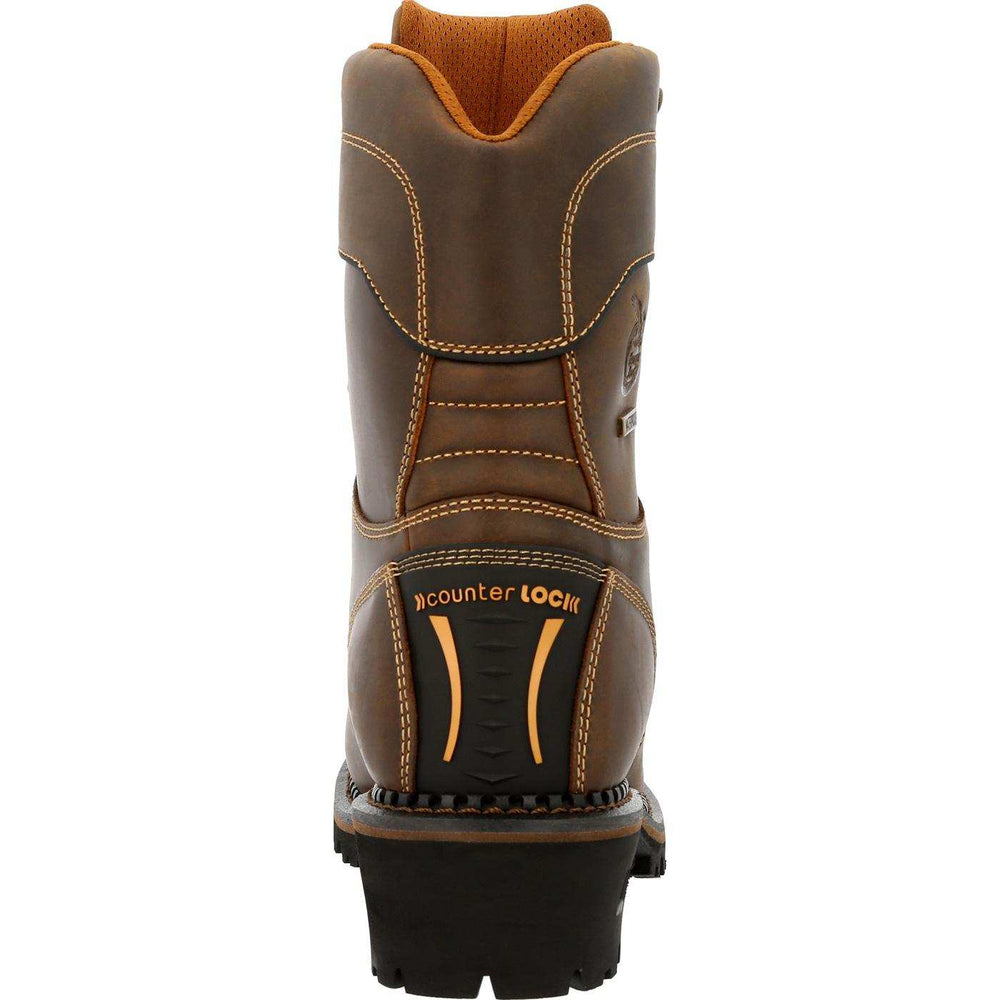 Georgia Boot AMP LT Logger Composite Toe Insulated Waterproof Work Boot - Georgia Boot - Flyclothing LLC
