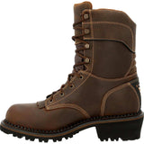 Georgia Boot AMP LT Logger Composite Toe Insulated Waterproof Work Boot - Georgia Boot - Flyclothing LLC