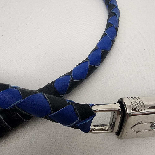 Get Back Whip - Black and Blue - GoLeather - Flyclothing LLC
