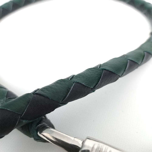 Get Back Whip - Black and Green - GoLeather - Flyclothing LLC