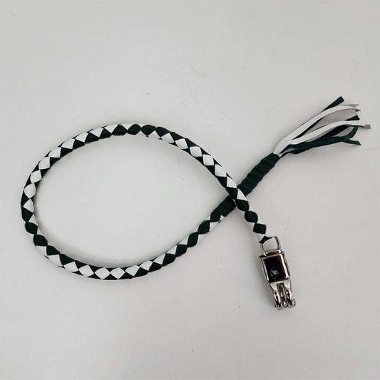 Get Back Whip - Black and White - GoLeather - Flyclothing LLC