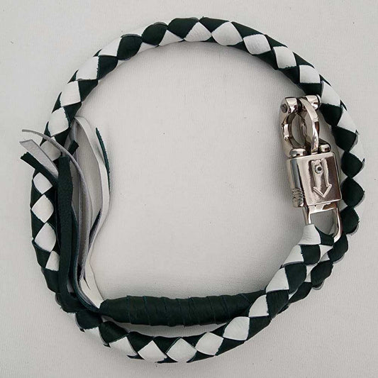 Get Back Whip - Black and White - GoLeather - Flyclothing LLC