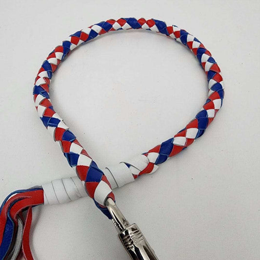 Get Back Whip - Red White and Blue - GoLeather - Flyclothing LLC