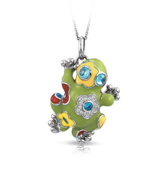 Lucky Frog Pendant - Belle Étoile Jewelry - Flyclothing LLC