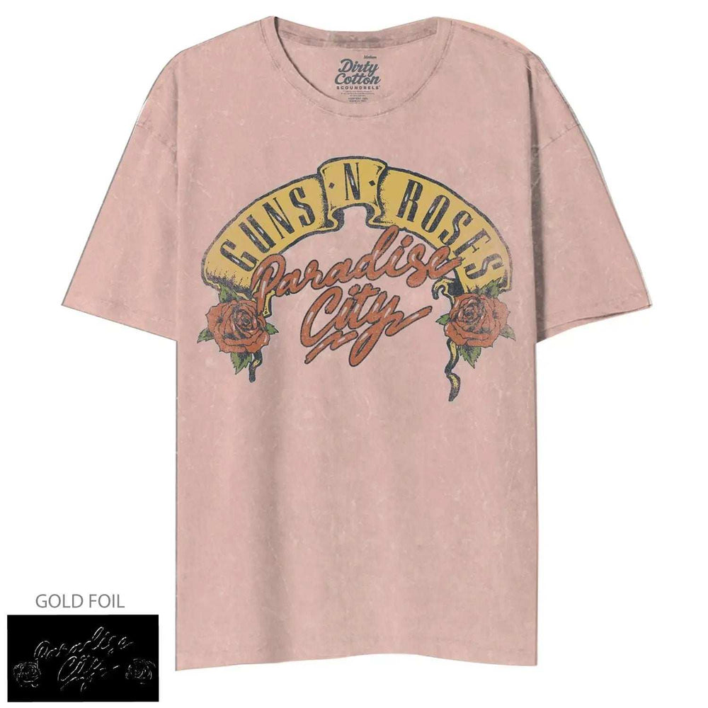 Guns N Roses-Paradise City Roses Unisex Tee - Guns N Roses - Flyclothing LLC