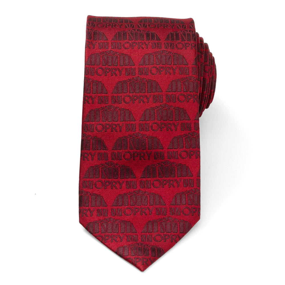 Grand Ole Opry Auditorium Red Men's Tie - Cufflinks.com - Flyclothing LLC