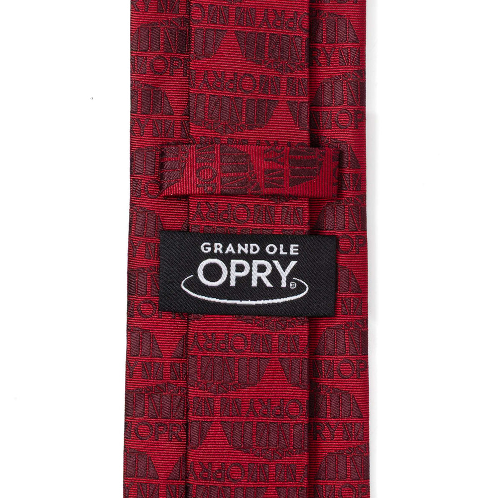 Grand Ole Opry Auditorium Red Men's Tie - Cufflinks.com - Flyclothing LLC