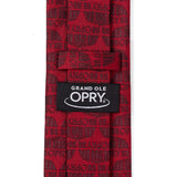 Grand Ole Opry Auditorium Red Men's Tie - Cufflinks.com - Flyclothing LLC
