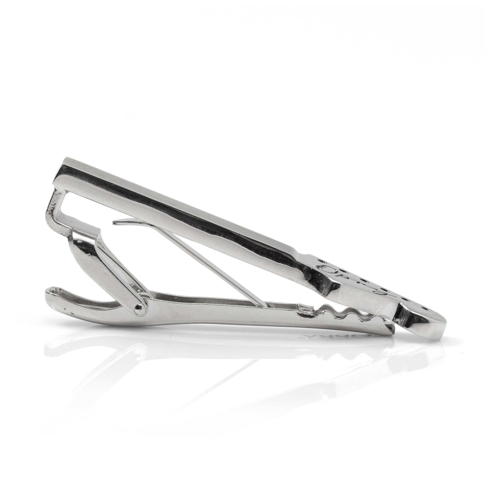 Grand Ole Opry Guitar Neck Silver Tie Clip - Cufflinks.com - Flyclothing LLC