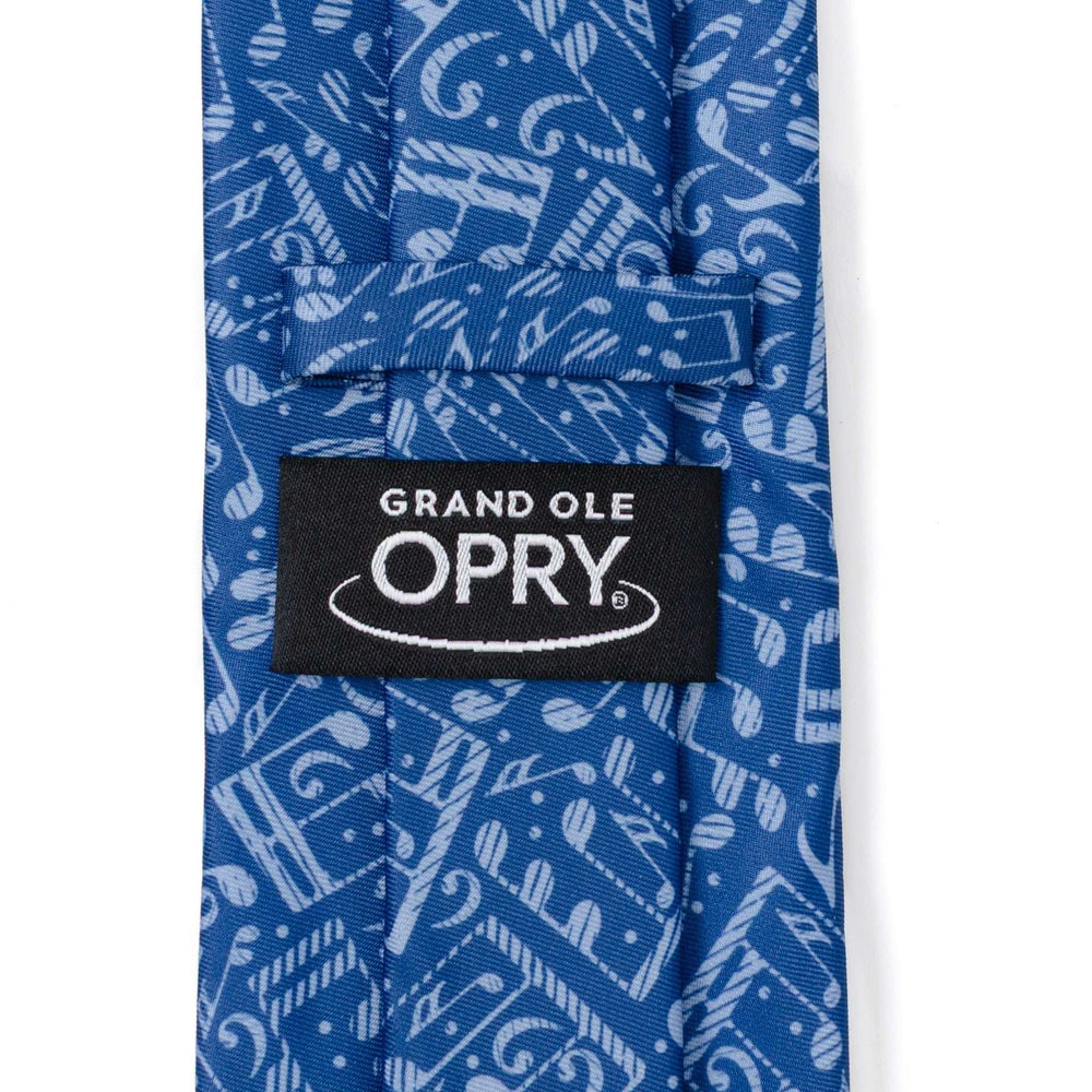 Grand Ole Opry Musical Blue Men's Tie - Cufflinks.com - Flyclothing LLC