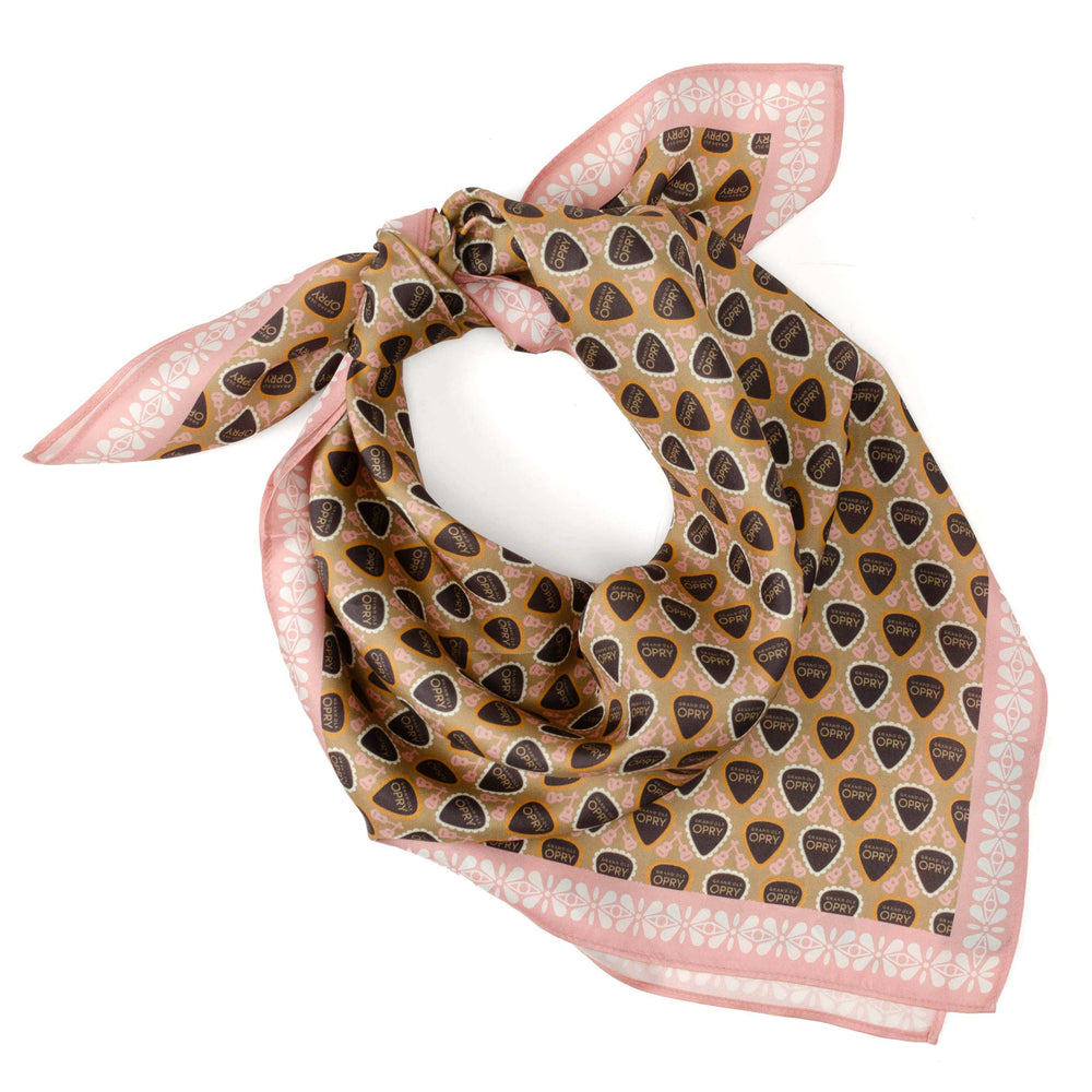 Grand Ole Opry Pink Multi Satin Handkerchief Scarf - Cufflinks.com - Flyclothing LLC