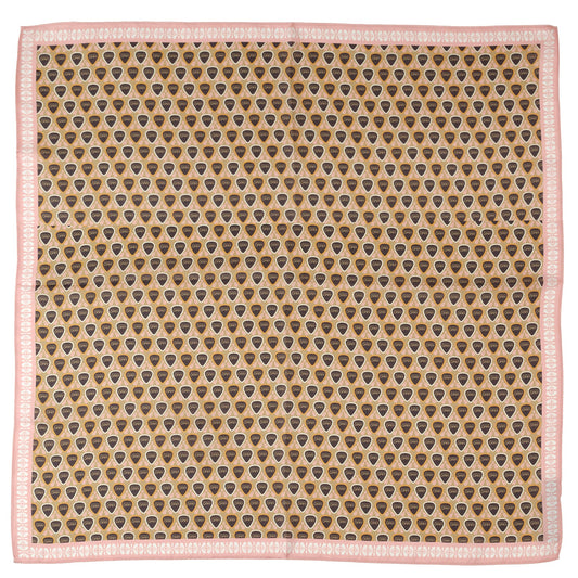 Grand Ole Opry Pink Multi Satin Handkerchief Scarf