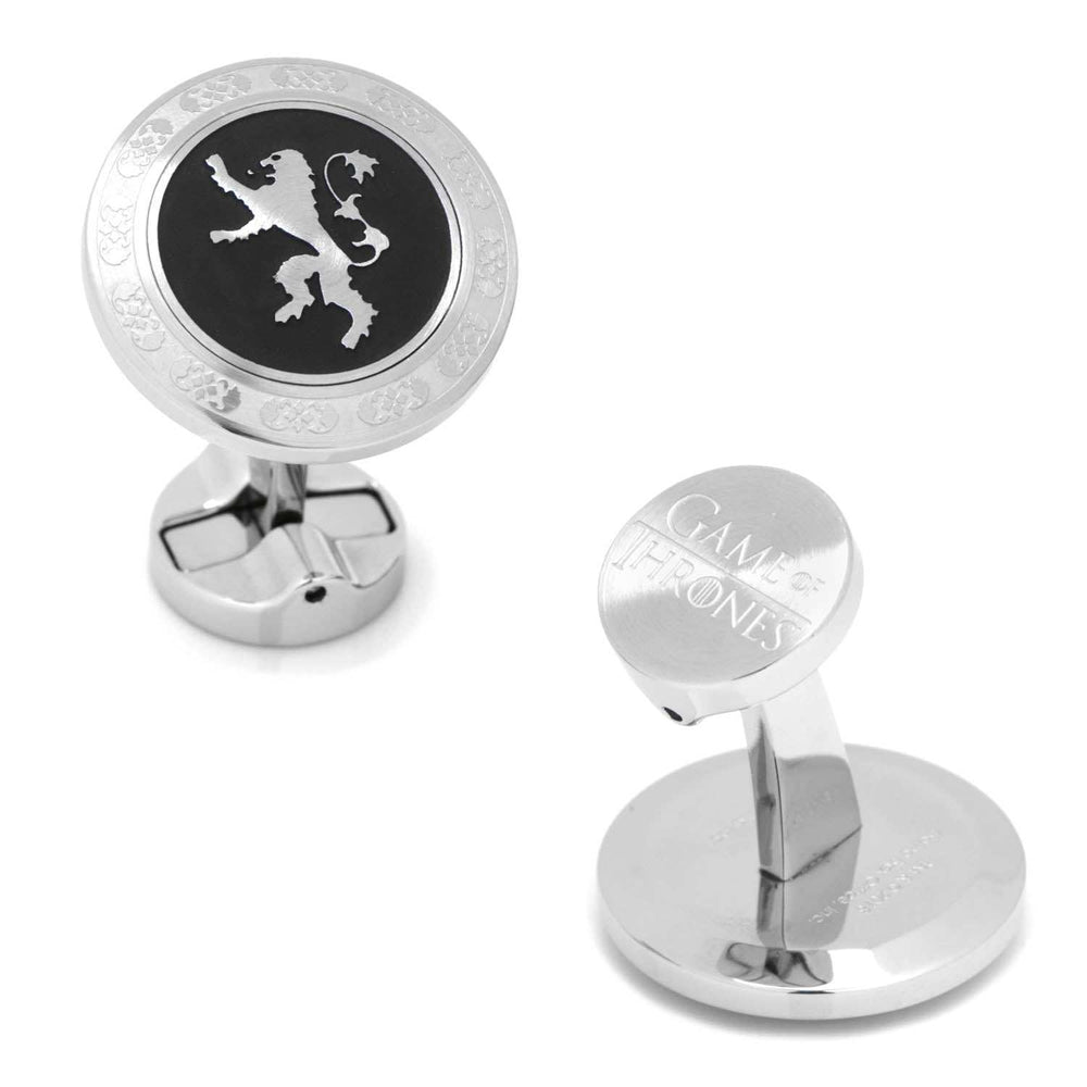 Game of Thrones Lannister Filigree Stainless Steel Cufflinks - Cufflinks.com - Flyclothing LLC