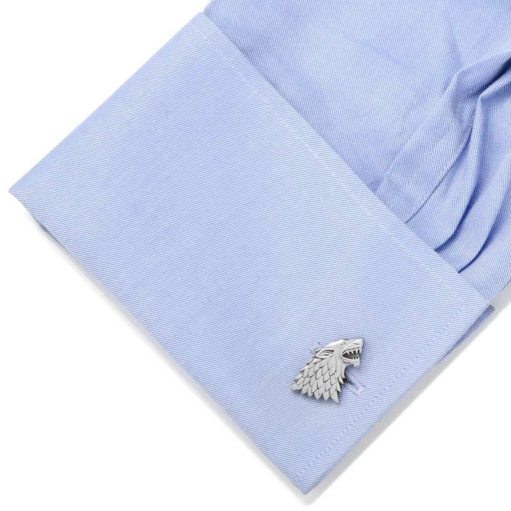 Game of Thrones Stark Direwolf Sigil Cufflinks - Cufflinks.com - Flyclothing LLC