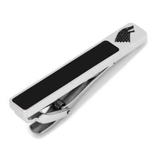 Game of Thrones Stark Onyx Tie Clip - Cufflinks.com - Flyclothing LLC