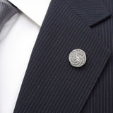 Game of Thrones Targaryen Dragon Antiqued Lapel Pin - Cufflinks.com - Flyclothing LLC