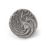 Game of Thrones Targaryen Dragon Antiqued Lapel Pin - Cufflinks.com - Flyclothing LLC