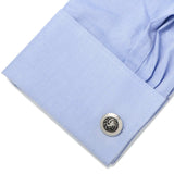 Game of Thrones Targaryen Filigree Stainless Steel Cufflinks - Cufflinks.com - Flyclothing LLC