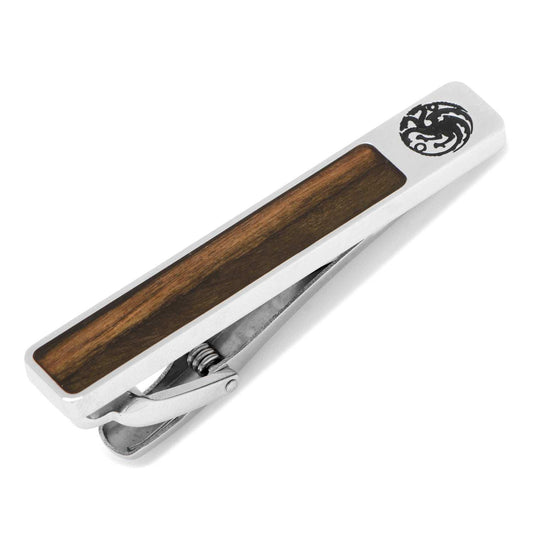 Game of Thrones Targaryen Inlaid Wood Tie Clip - Cufflinks.com - Flyclothing LLC