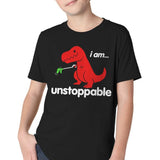 Goodie Two Sleeves Guys Unstoppable T Rex T-Shirt - Goodie Two Sleeves - Flyclothing LLC