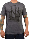 Black Market Art Company Galleon Men's T-Shirt - Black Market Art Company - Flyclothing LLC