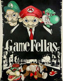 Black Market Art Company Game Fellas Print - Black Market Art Company - Flyclothing LLC
