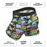 The Gas Pedal | Pop Art Ball Hammock® Pouch Underwear With Fly - Shinesty - Flyclothing LLC