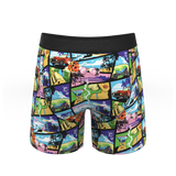 The Gas Pedal | Pop Art Ball Hammock® Pouch Underwear With Fly - Shinesty - Flyclothing LLC