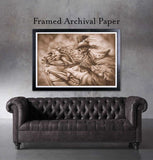 Black Market Art Company Ghost Rider Print - Black Market Art Company - Flyclothing LLC