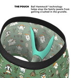 The Ghost Town | Western Ghost Ball Hammock® Pouch Underwear - Shinesty - Flyclothing LLC